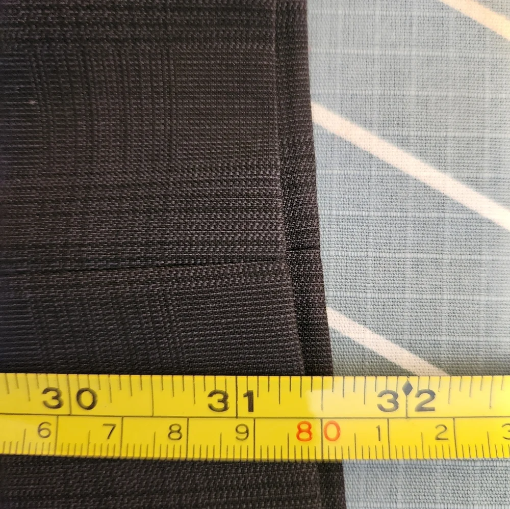 Joseph Abboud Men's Black Plaid Suit - Picture 7 of 8